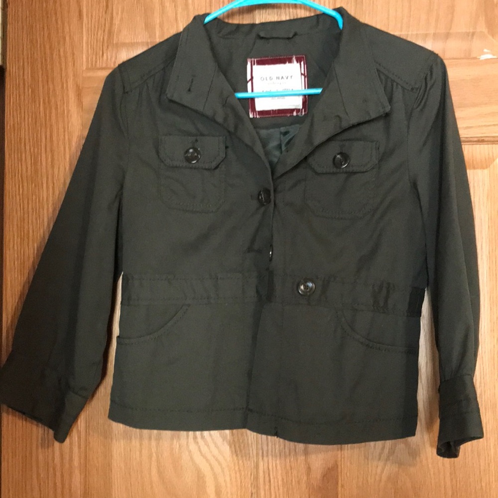 Green Cargo Jacket.